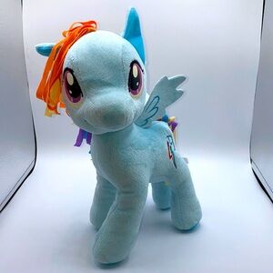 My Little Pony Raimbow Dash Plush 11” 2013 Blue